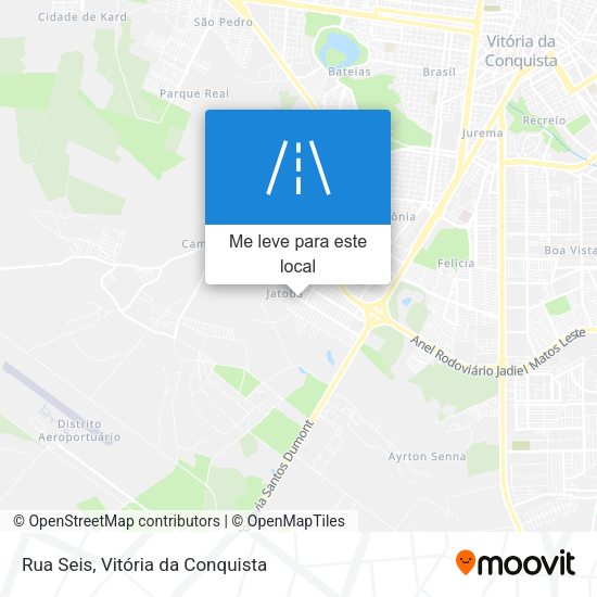 Rua Seis mapa