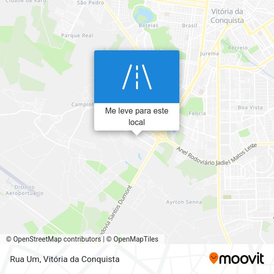 Rua Um mapa