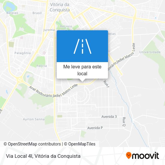 Via Local 4l mapa