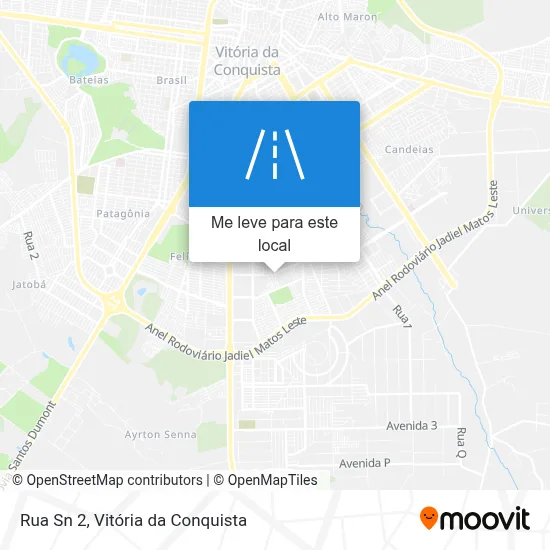 Rua Sn 2 mapa