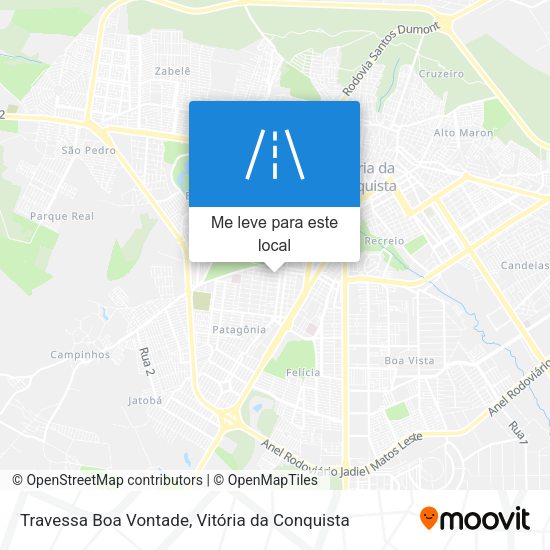 Travessa Boa Vontade mapa