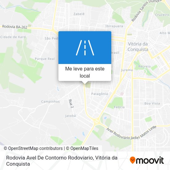 Rodovia Avel De Contorno Rodoviario mapa