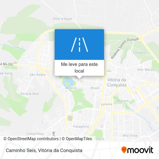 Caminho Seis mapa