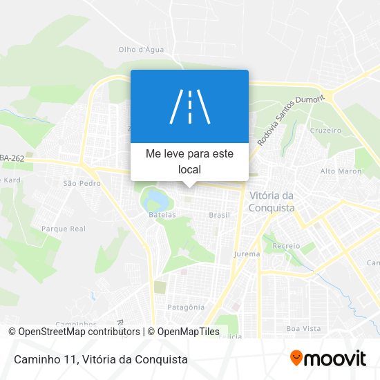 Caminho 11 mapa