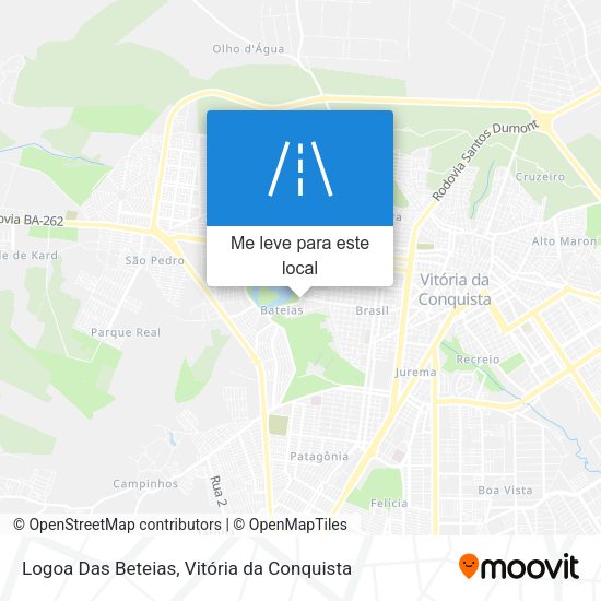 Logoa Das Beteias mapa