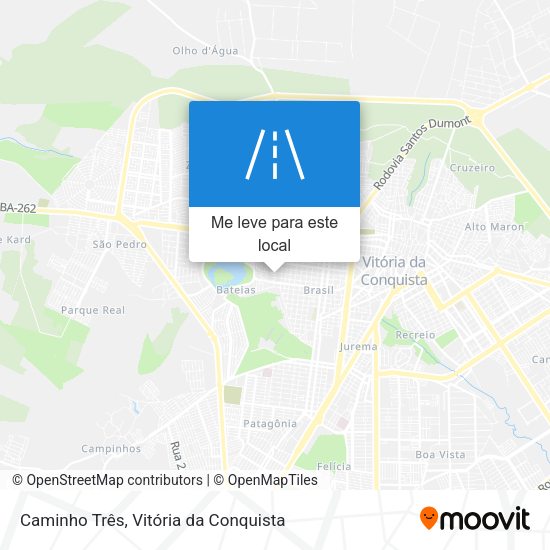 Caminho Três mapa