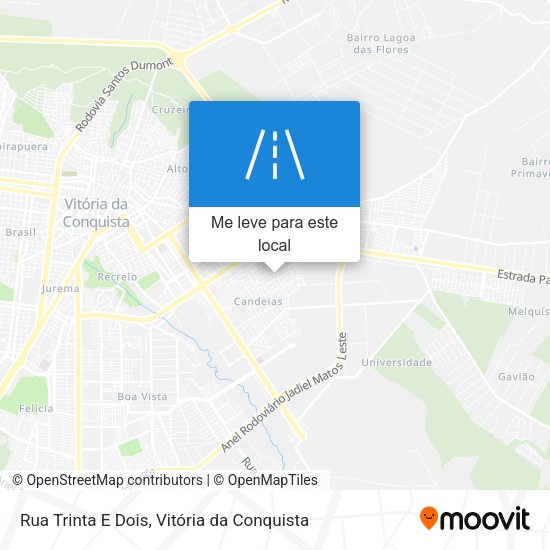 Rua Trinta E Dois mapa