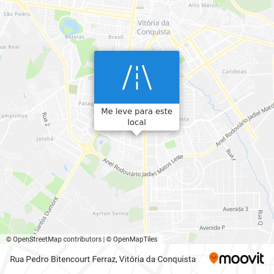 Rua Pedro Bitencourt Ferraz mapa