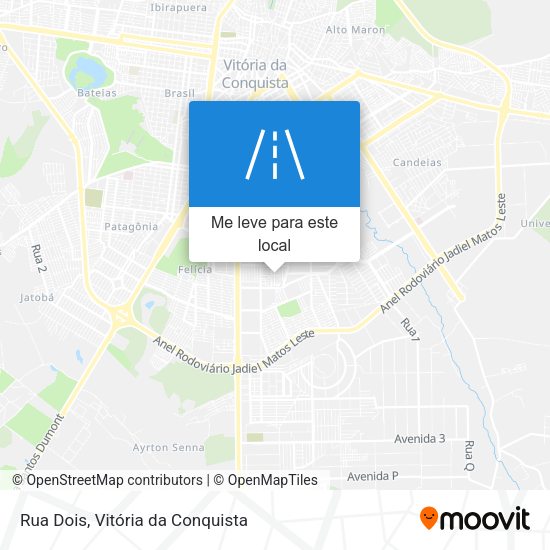 Rua Dois mapa