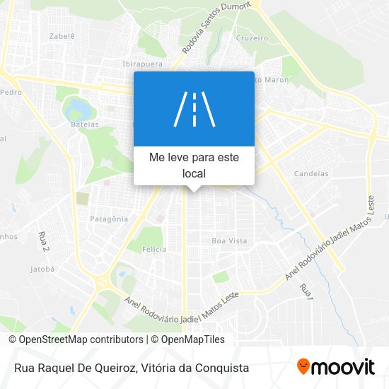 Rua Raquel De Queiroz mapa