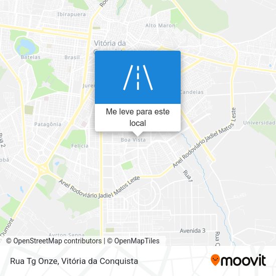 Rua Tg Onze mapa