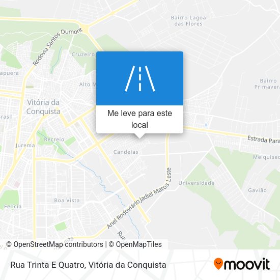 Rua Trinta E Quatro mapa
