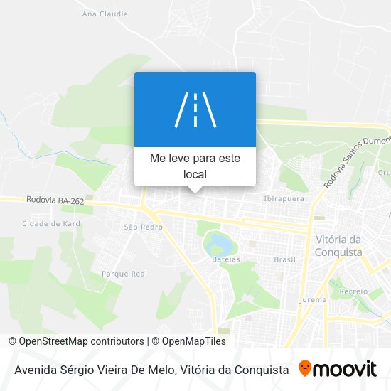 Avenida Sérgio Vieira De Melo mapa