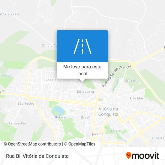 Rua Bi mapa