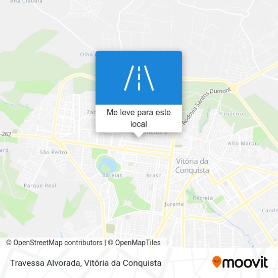 Travessa Alvorada mapa