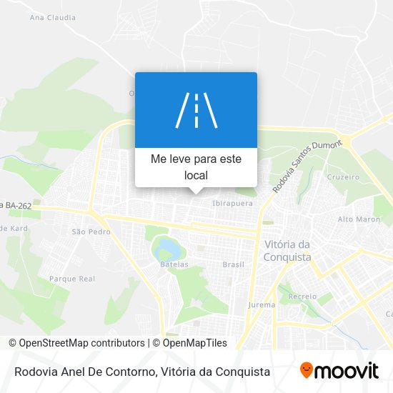 Rodovia Anel De Contorno mapa