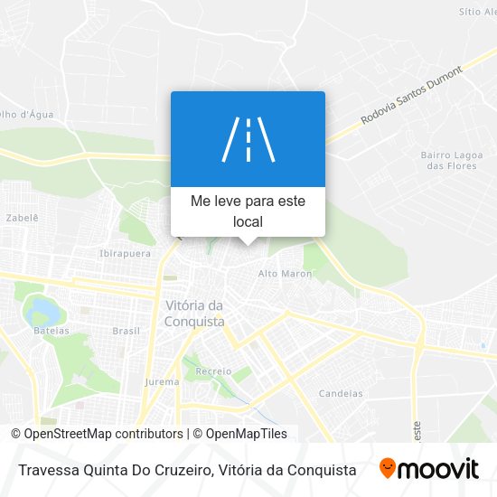 Travessa Quinta Do Cruzeiro mapa