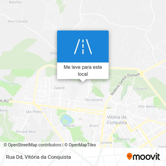 Rua Dd mapa