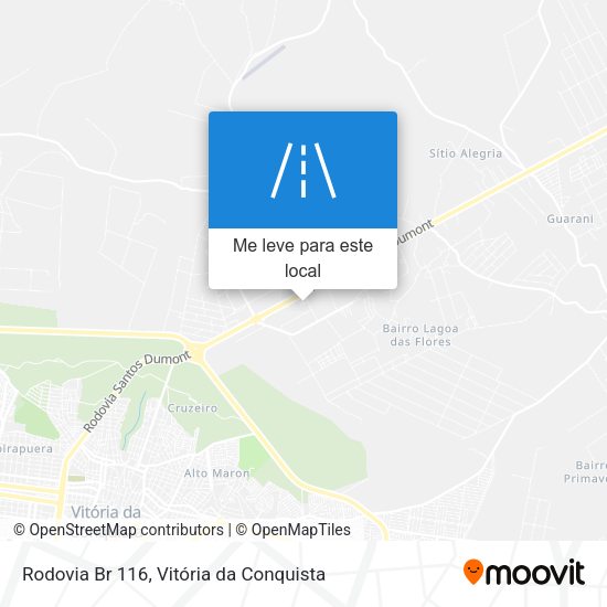 Rodovia Br 116 mapa