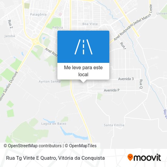 Rua Tg Vinte E Quatro mapa
