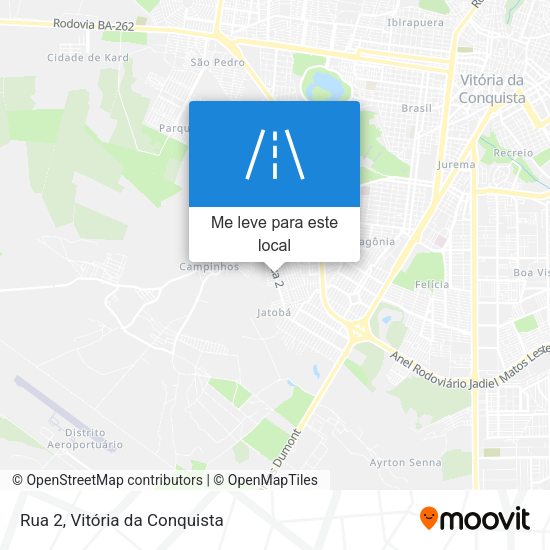 Rua 2 mapa