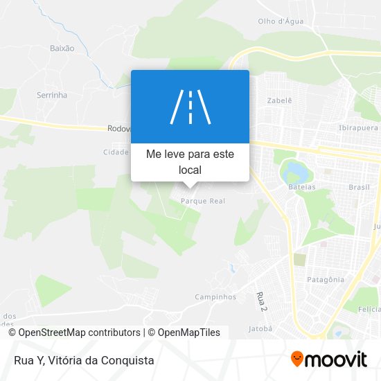 Rua Y mapa