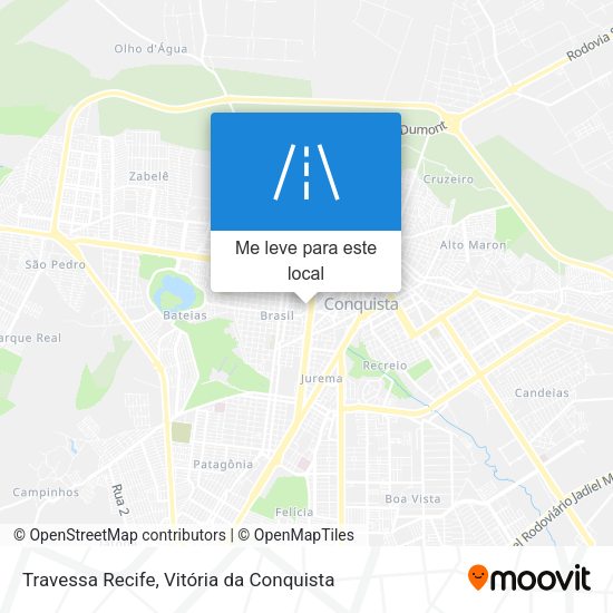Travessa Recife mapa