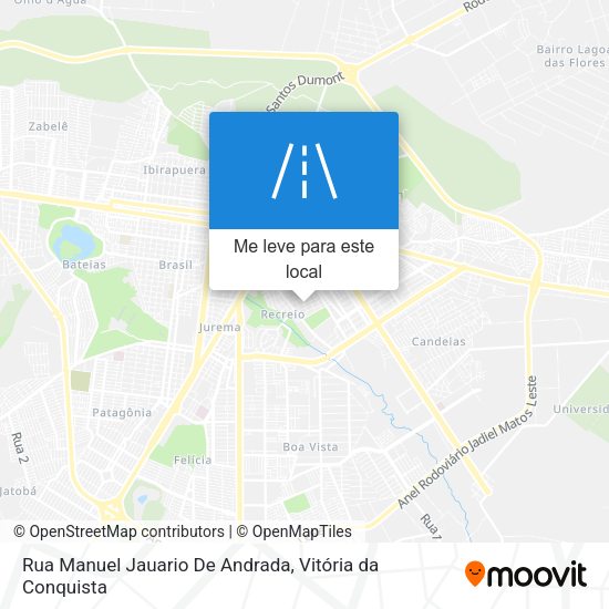 Rua Manuel Jauario De Andrada mapa
