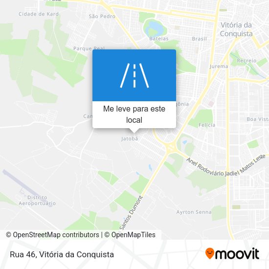 Rua 46 mapa