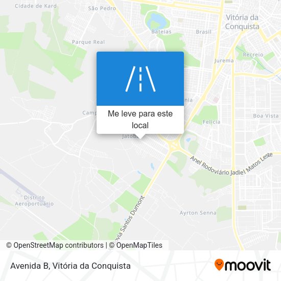 Avenida B mapa