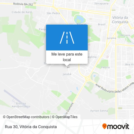 Rua 30 mapa