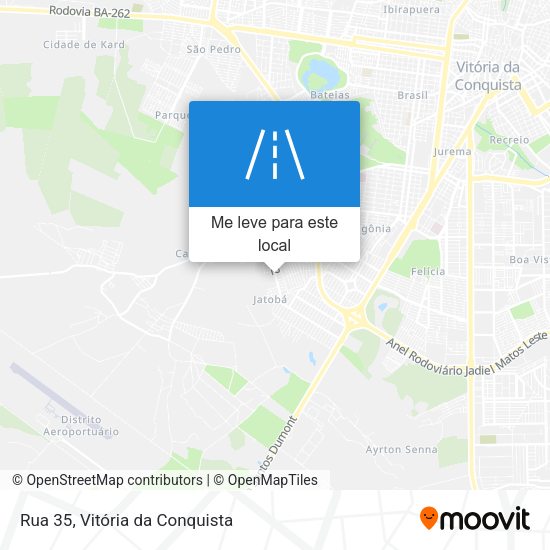 Rua 35 mapa