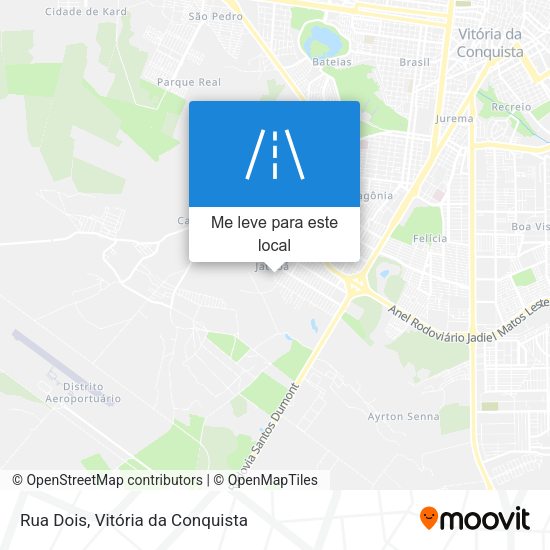 Rua Dois mapa