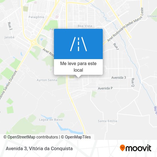Avenida 3 mapa