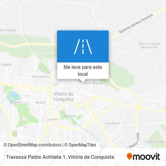 Travessa Padre Achtieta 1 mapa