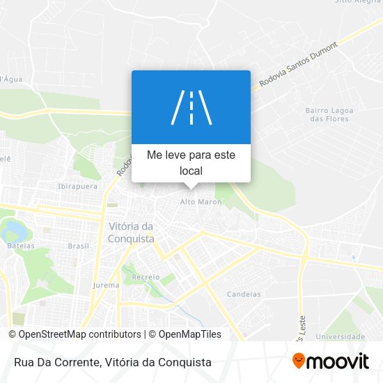 Rua Da Corrente mapa