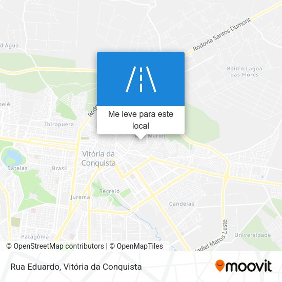 Rua Eduardo mapa