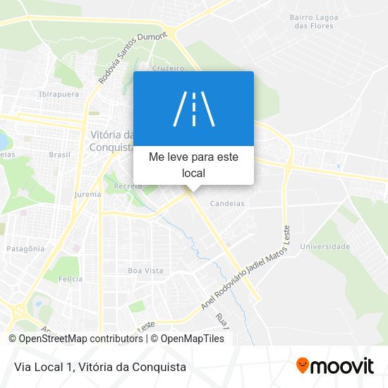 Via Local 1 mapa