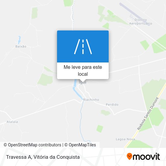 Travessa A mapa