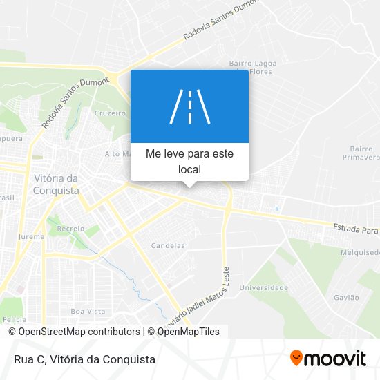 Rua C mapa