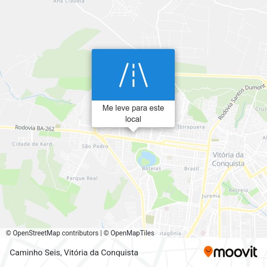 Caminho Seis mapa