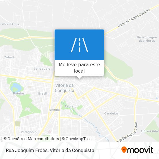 Rua Joaquim Fróes mapa