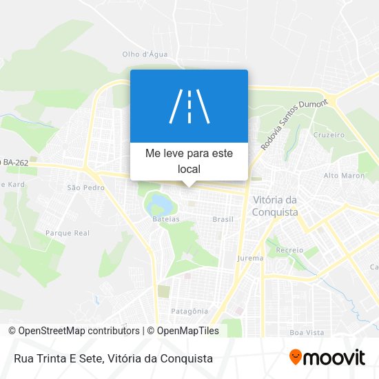Rua Trinta E Sete mapa