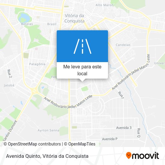 Avenida Quinto mapa