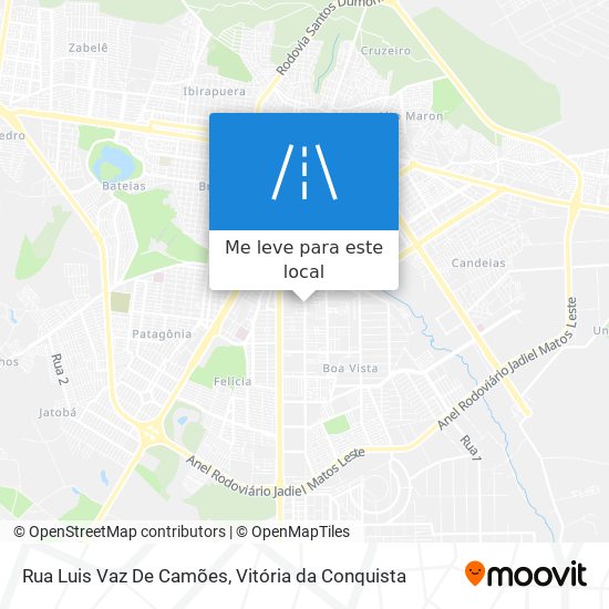 Rua Luis Vaz De Camões mapa