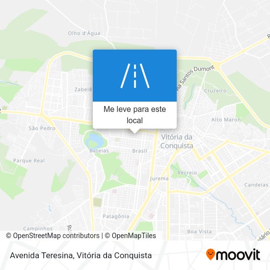 Avenida Teresina mapa