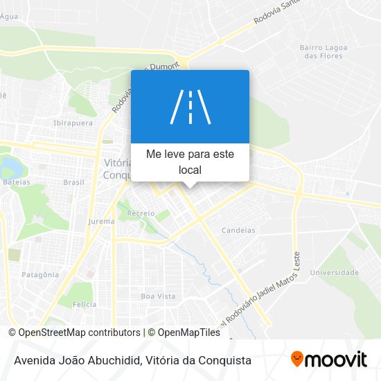 Avenida João Abuchidid mapa