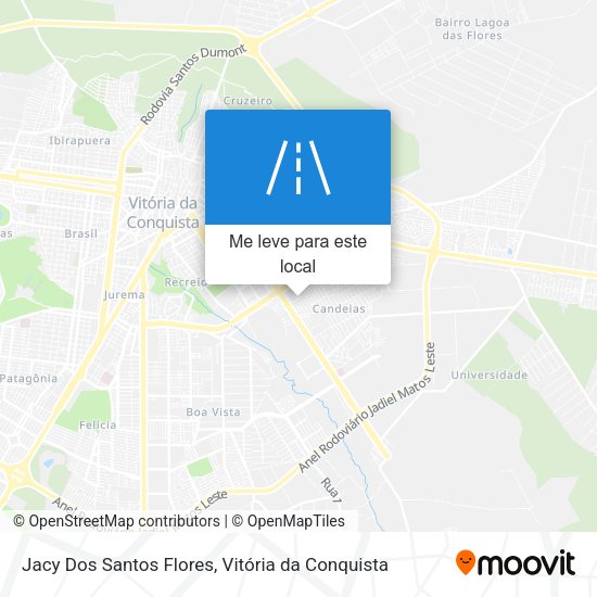 Jacy Dos Santos Flores mapa