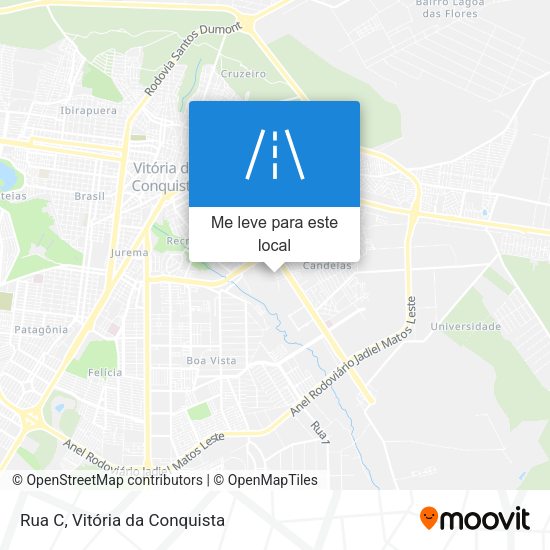 Rua C mapa