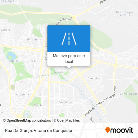 Rua Da Granja mapa